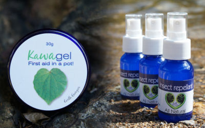 Beat the bugs – Natural kawakawa insect repellent and itchy bite range